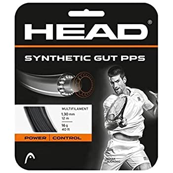 【中古】【インポート品・未当てはめる】Head Synthetic Gut PPS 17 g Tennis String (Black) [Misc.]