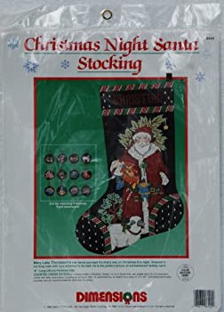 【中古】【輸入品・未使用】クリスマスナイトサンタ クリスマスストッキング 1980