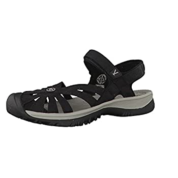 【中古】【輸入品・未使用】キーン ローズサンダル ROSE SANDAL W-BLACK/NEUTRAL GRAY レディース 1008783 10.5/27.5cm