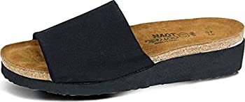 【中古】【輸入品・未使用】Naot Footwear レディース Alana サンダル%ｶﾝﾏ% ブラックストレッチ%ｶﾝﾏ% 7