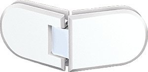 【中古】【輸入品・未使用】サテンクロームBerlin 135シリーズ135度glass-to-glassヒンジ BER135W