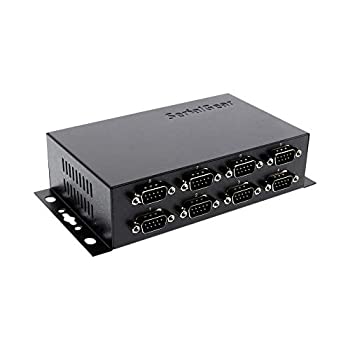 【中古】【輸入品・未使用】CoolGear Industrial 8ポートDB - 9?rs232?to USBアダプタwith独立性とサージ保護