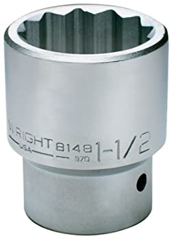 【中古】【輸入品・未使用】Wright Tool 8196 3-Inch with 1-Inch Drive 12 Point Standard Socket by Wright Tool [並行輸入品]