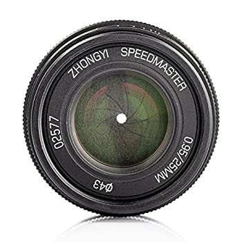 【中古】【輸入品・未使用】Zhongyi Mitakon Speedmaster 25?mm F / 0.95?for Micro Four Thirds Cameras (MFT / m43?)