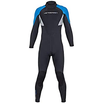 【中古】【輸入品・未使用】メンズThermoprene Proウェットスーツ7?mm Back Zip Fullsuitブラック/ブルー