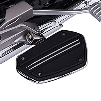【中古】【輸入品・未使用】Goldstrike ツインレールフロアボード ドライバーアダプター付き(ペア) (クロム) ゴールドウィング用