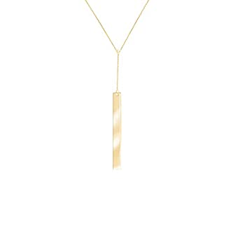 【中古】【輸入品・未使用】バーYネックネックレス 14KtゴールドバーYネックレス 18インチ|スカイマーケットプラス