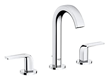 【中古】【輸入品・未使用】Grohe 20597000 定義 1.2GPM ワイドスプレッドバスルーム蛇口 ポップアップドレインアセンブリ SilkMove EcoJoy Technologies