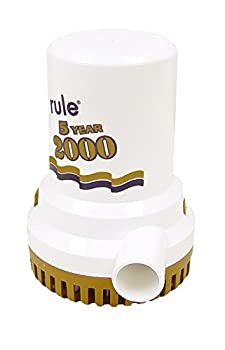 【中古】【輸入品・未使用】ルール - 2000 GPHゴールドシリーズビルジポンプ