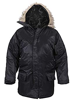 【中古】【輸入品・未使用】ROTHCO N-3B SNORKEL PARKAS （ロスコ N-3Bパーカー） (XXXL%ｶﾝﾏ% ブラック(BLACK))