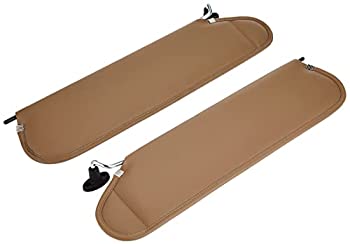 【中古】【輸入品・未使用】Rugged Ridge 13313.37 Camel Sunvisor Set For 97-02 Jeep Wrangler TJ, Camel|スカイマーケットプラス