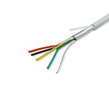 【中古】【輸入品・未使用】22/4 ソリッド 500フィート シールドセキュリティアラームワイヤースピーカーケーブル 500フィート Burglar Station バルク品