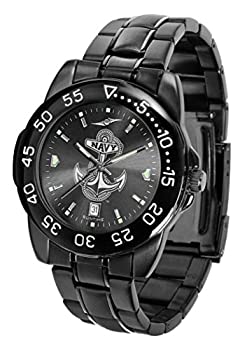 【中古】【インポート品・未当て嵌める】Naval Academy Midshipmenメンズロゴタイプウォッチ