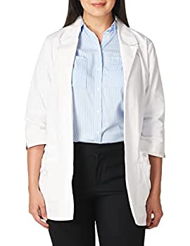 【中古】【輸入品・未使用】Dickiesディッキーズ　スクラブ　レディース・ジュニアフィット　3/4袖丈白衣 US サイズ: XS カラー: ホワイト