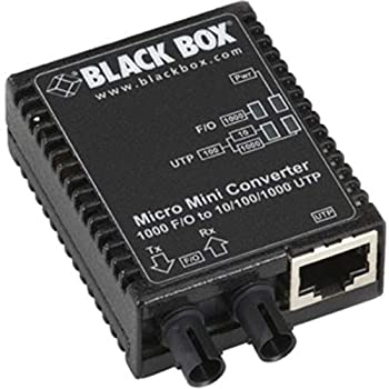【中古】【インポート品・未当て嵌める】Black Box 網状組織客あしらい LMC4001A 10/100/1000仙媒体変換器 Us Ps