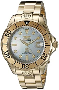 【中古】【インポート品・未当て嵌める】Invicta Men \u0026apos;s 16033?Pro Diver Analog Display Automatic Self Wind Gold Watch