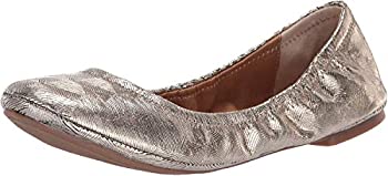 【中古】【輸入品・未使用】Lucky Brand Womens Closed Toe Leather Slide Flats%ｶﾝﾏ% Grey%ｶﾝﾏ% Size 6