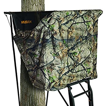 【中古】【輸入品・未使用】Muddy Made toフィットブラインドキットII継手Side Kick and sky-rise Ladderstand、カモ