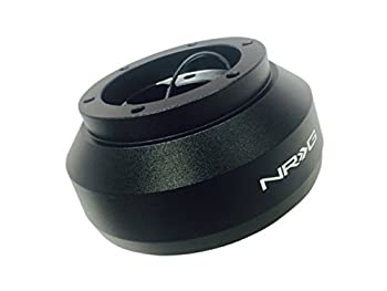 【中古】【輸入品・未使用】NRG SRK-132H ステアリングホイールハブアダプターボスキット ブラック ホンダシビック（2012年以降）