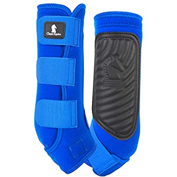 【中古】【インポート品・未当て嵌める】差し交わす填まるBoot Hind青色Large