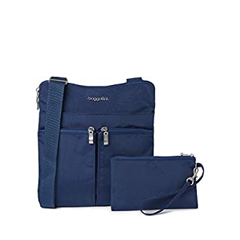 【中古】【輸入品・未使用】バッガリーニ クロスボディ 水平型 US サイズ: One Size カラー: ブルー｜スカイマーケットプラス