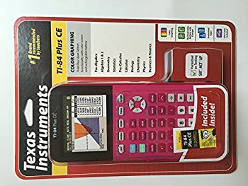 【中古】【輸入品・未使用】TEXAS INSTRUMENTS TI-84 PLUS CE DUMMIES INCLUDED PINK by Texas Instruments