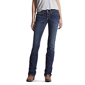 【中古】【輸入品・未使用】ARIAT レディース R.e.a.l ミッドライズ ストレート レジェンズ US サイズ: 27 カラー: ブルー|スカイマーケットプラス