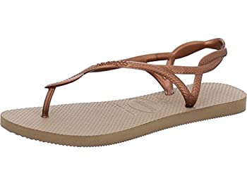 【中古】【輸入品・未使用】Havaianas レディース ルナ ビーチサンダル%カンマ% ローズゴールド%カンマ% 11 Little Kid|スカイマーケットプラス