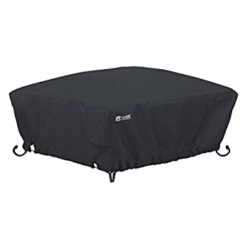 【中古】【輸入品・未使用】Classic Accessories スクエアファイアピットカバー30インチ 30%ダブルクォーテ% 黒|スカイマーケットプラス