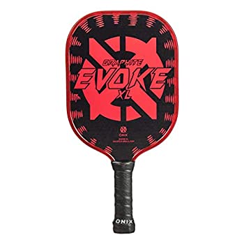 【中古】【輸入品・未使用】Onix Graphite Evoke XL ピックルボールパドル ポリプロピレンコア、グラファイトフェイスと特大形状 レッド|スカイマーケットプラス