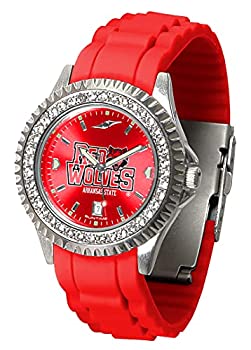 【中古】【輸入品・未使用】Arkansas StateレッドWolves Sparkle Women 's Watch｜スカイマーケットプラス