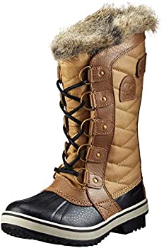 【中古】【インポート品・未当て嵌める】SOREL Tofino II Waterproof Coated Canvas Faux Fur Boots (7%ｶﾝﾏ% Curry)