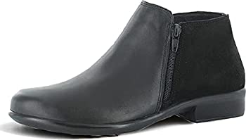 【中古】【インポート品・未当て嵌める】Naot Footwear レディース ヘルムブーツ%ｶﾝﾏ% Black Raven Lthr／黒いことスエードクロス%ｶﾝﾏ% 11