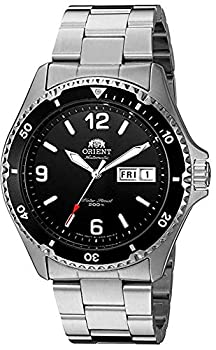 【中古】【輸入品・未使用】Orient Men's Mako II 41.5mm Steel Bracelet & Case Automatic Black Dial Analog Watch FAA02001B9｜スカイマーケットプラス