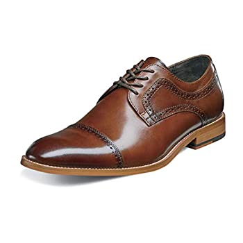 【中古】【インポート品・未当て嵌める】Stacy Adams Mens Dress Shoes%ｶﾝﾏ% Tan%ｶﾝﾏ% Size 9