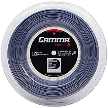【中古】【インポート品・未当て嵌める】Gamma Ocho 17G Tennis String Reel Silver