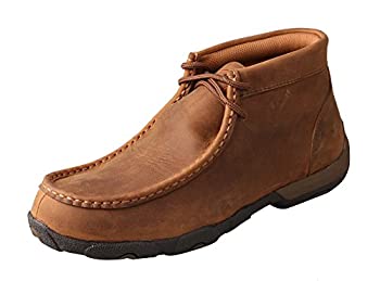 【中古】【輸入品・未使用】wdmw001?Twisted X Women 's Driving Moccasinカジュアル靴???Distressed Saddle???7.5???M