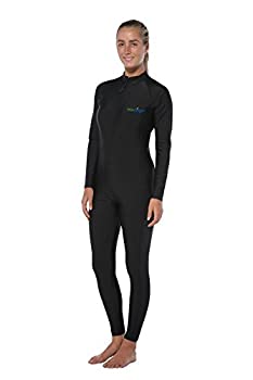 【中古】【インポート品・未当て嵌める】レディースフルボディStinger海水着Diveひと肌UV保護すること海水着upf50?+黒いこと US 大きさ: 4L 色つや: 黒いこと