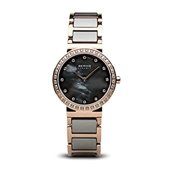 【中古】【インポート品・未当て嵌める】BERING Time | レディーススリムウォッチ 10725-769 | 25粍容れもの | 陶芸寄せあわせ | ステンレススチールストラップ 陶芸繋がり|