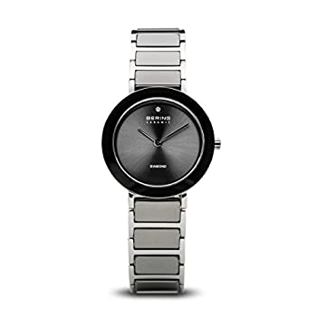 【中古】【輸入品・未使用】BERING Time レディース スリムウォッチ 11429-Charity2 | 29mmケース | Charity Collection | ステンレススチールストラップ セラミックリンク