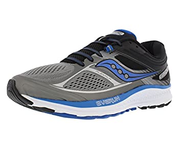 【中古】【インポート品・未当て嵌める】Saucony GUIDE 10 GREY/BLACK/BLUE 10 US