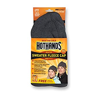 【中古】【インポート品・未当て嵌める】HotHandsユニセックスセーターフリースキャップ 薄墨色