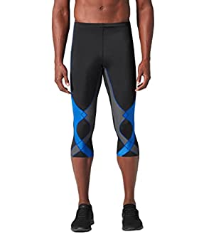 【中古】【インポート品・未当てはめる】CW-X メンズ 3/4?スタビライクス タイツ X-Large 黒いこと