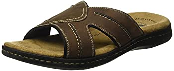 【中古】【輸入品・未使用】Dockers Mens Sunland Casual Slide Sandal Shoe%ｶﾝﾏ% Dark Brown%ｶﾝﾏ% 11 M｜スカイマーケットプラス