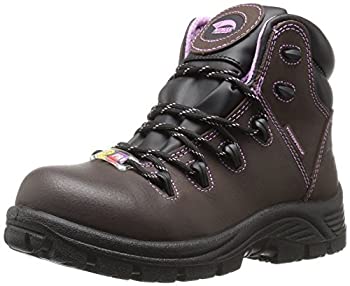 【中古】【輸入品・未使用】Avenger Safety Footwear レディース Avenger 7123 Womens Leather WP PR Comp Toe EH Work Boot カラー: ブラウン