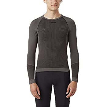 【中古】【インポート品・未当て嵌める】Giro Charcoal 2018 Chrono Long Sleeved Baselayer Top