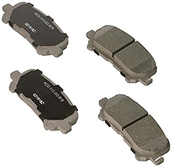 【中古】【輸入品・未使用】ACDelco シルバー 14D1281CHF1 セラミックリアディスクブレーキパッドセット スプリングとクリップ付き|スカイマーケットプラス