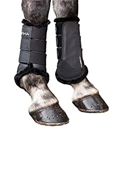 【中古】【輸入品・未使用】Arma Fur Lined BrushingブーツExtraフルブラック