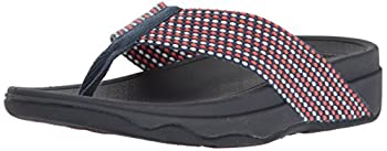 【中古】【輸入品・未使用】FitFlop Women Surfa Flip-Flop%ｶﾝﾏ% Midnight Navy Mix%ｶﾝﾏ% 5 M US