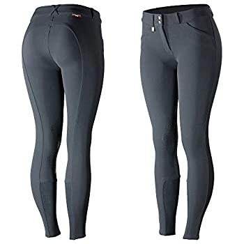 【中古】【輸入品・未使用】(US 26%ｶﾝﾏ% Peacoat Dark Blue) - Horze Grand Prix Ulti Comfort Fit Women's Silicone Grip Knee Patch Breeches